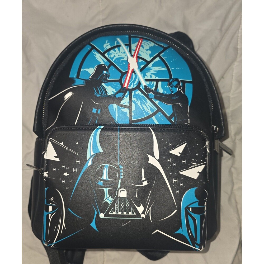 NWOT Danielle Nicole Disney Star Wars Darth Vader mini Backpack bookbag bag!